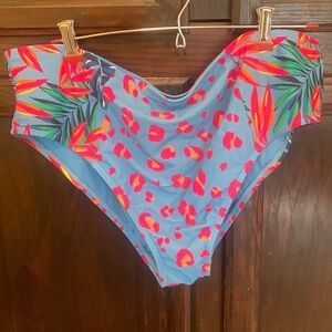 *3/$30* Tabitha Brown for Target floral bikini bottoms size 2x